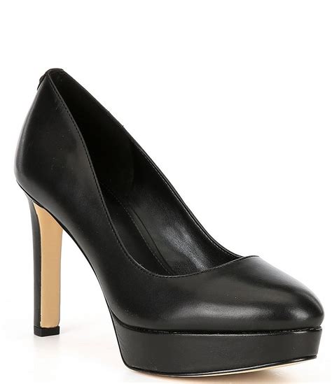 Chantal Leather Platform Pump 